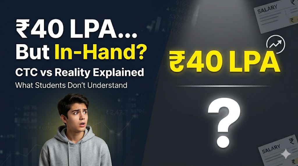 ₹40 LPA In-Hand Salary in India | CTC vs In-Hand Salary Explained